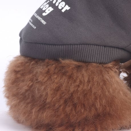 【即納】　Country Dog Bio Hoody　Charcoal