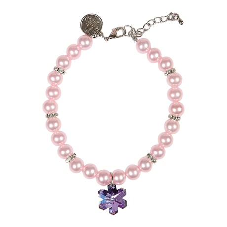 Art. A146N necklace Pink Snowflake