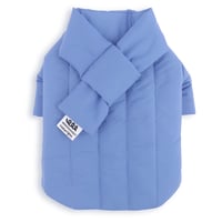 【即納】　Rich Light Quilted Jacket_Cornflower Blue