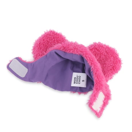 【即納】　pink bear hat
