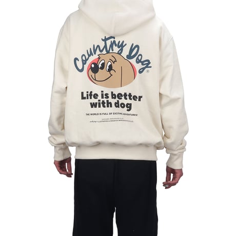 Country Dog Hoodie Relaxed Fit