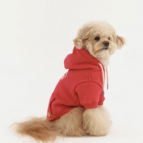 NEW LOGO BIG HOODIE-HOT PINK