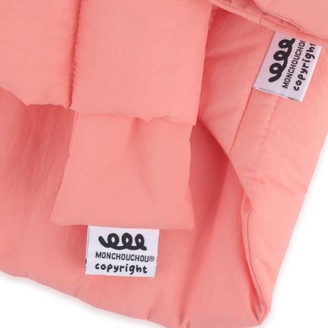 【即納】　Rich Light Quilted Jacket_Peach