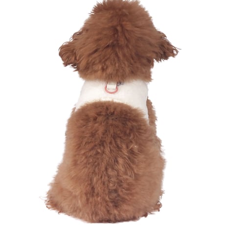 【即納】　Hi Bear Fur Harness_White