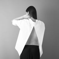 FINX COTTON LONG SLEEVE BACK SIDE DOTS LADY'S