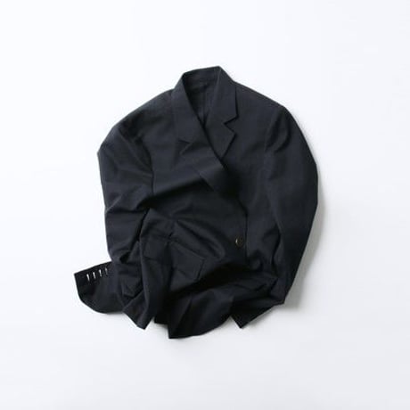5A SILK COTTON JACKET NAVY