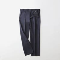 5A SILK COTTON TROUSERS NAVY