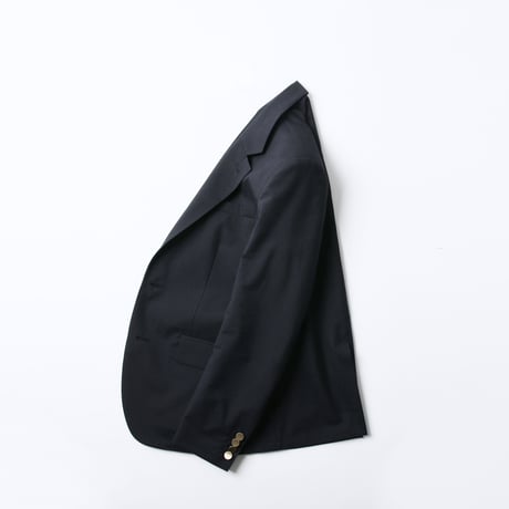 5A SILK COTTON JACKET　NAVY