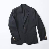 5A SILK COTTON JACKET NAVY