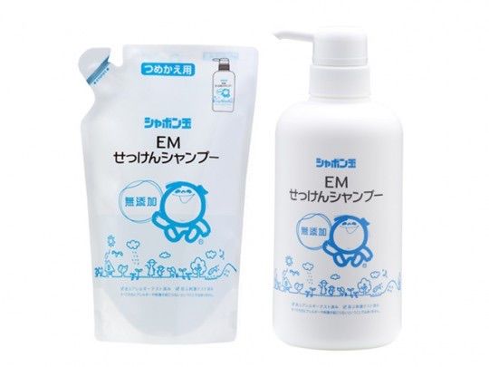 シャボン玉せっけん無添加EMシャンプー 詰替420ml | EMキッチン世田谷