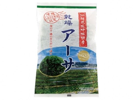 沖縄産アーサ 沖縄いちば / 沖縄県産100％□ 沖縄味覚アーサ18g 乾燥(ヒトエグサ)