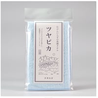 ナチハマ　フェイスタオル ツヤピカ（ブルー）