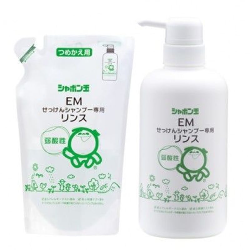 シャボン玉せっけん無添加EMリンス 詰替420ml | EMキッチン世田谷