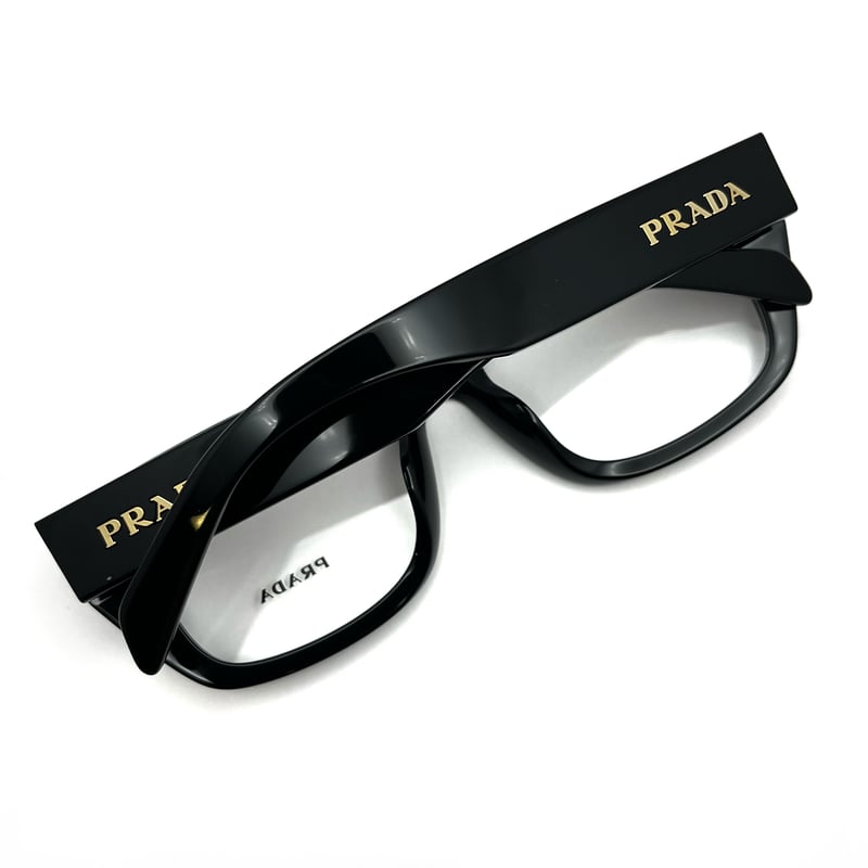 プラダ✳︎PRADA✳︎SPR17Y✳︎PR17YS Crystal Ochre Lenses Sunglasses with Prada logo | PRADA