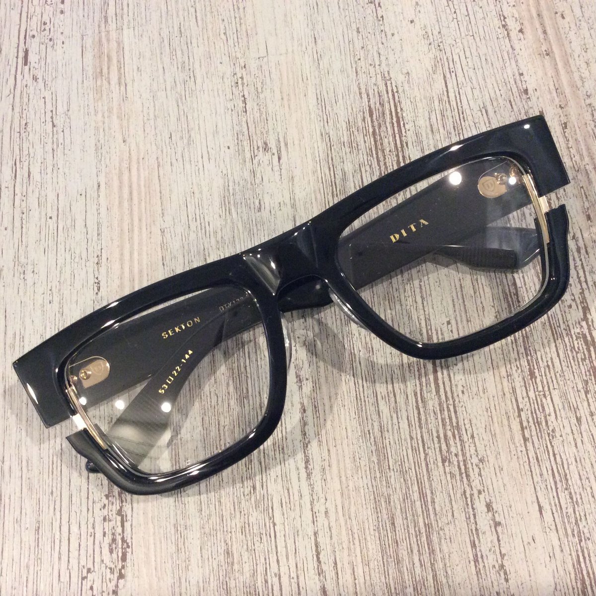DITA ディータ SEKTON DTX122-53-01AF //BLK-GLD | ko