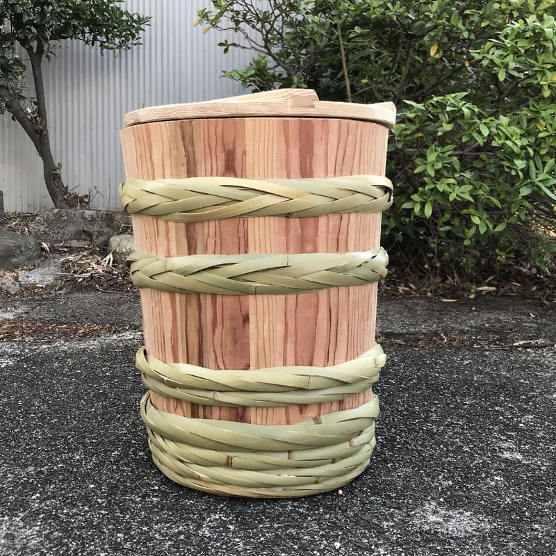 手作り味噌木樽1.5斗国産杉 | 木樽屋 | 手づくりの木の樽、木の