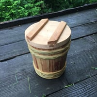 手作り木樽1斗 | 木樽屋 | 手づくりの木の樽、木の桶お届けいたします。