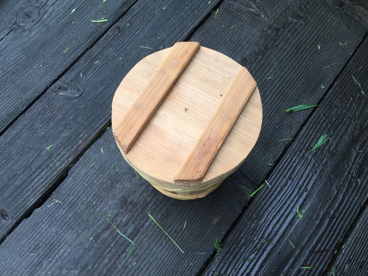 手作り木樽2kg | 木樽屋 | 手づくりの木の樽、木の桶お届けいたします。