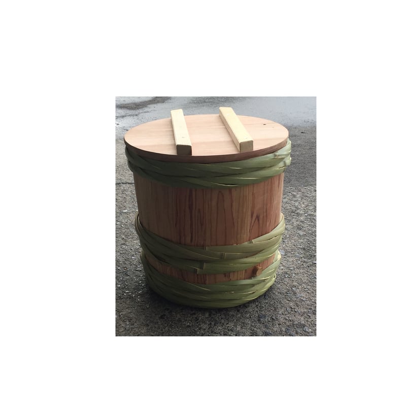 手作り木樽1斗 | 木樽屋 | 手づくりの木の樽、木の桶お届けいたします。