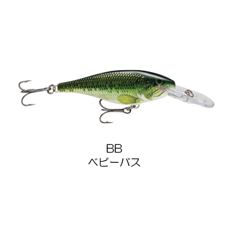 SR4 SHAD RAP （シャッド ラップ ） | Rapala-e-shop