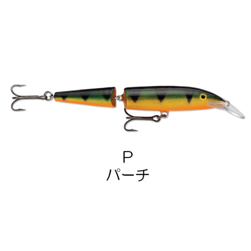 ラパラ RAPALA フローティング ジョインテッドミノー J5 3個セット