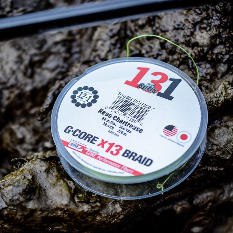 Sufix 131 G-CORE 13BRAID 150m巻き 13本編みPEライン | R Sufix 131 G-CORE 13BRAID 150m巻き 13本編みPEライン | R