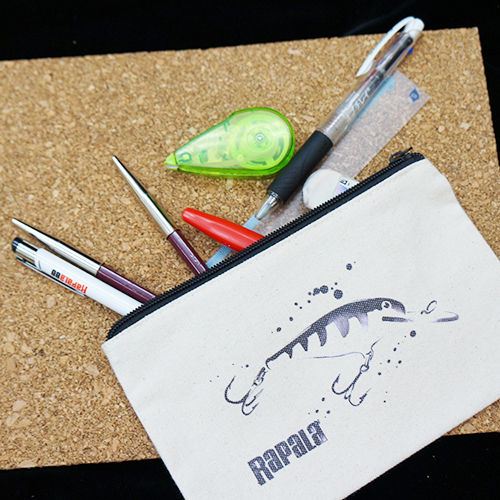 RG-CFPSR キャンバスフラットポーチ | Rapala-e-shop