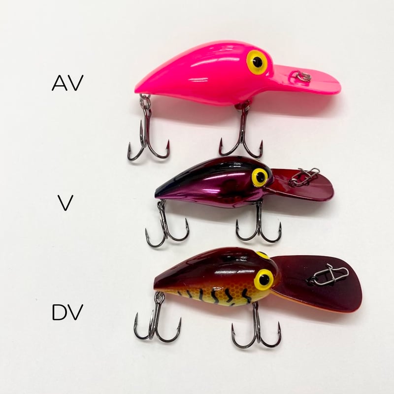 ヴォルテックスルアー　★ちくわ★ DV ORIGINAL DEEP WIGGLE WART（オリジナル ディープ ウイグル
