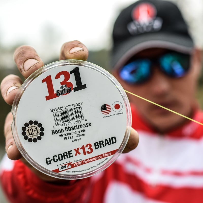 Sufix 131 G-CORE 13BRAID 300m巻き 13本編みPEライン | R Sufix 131 G-CORE 13BRAID 300m巻き 13本編みPEライン | R