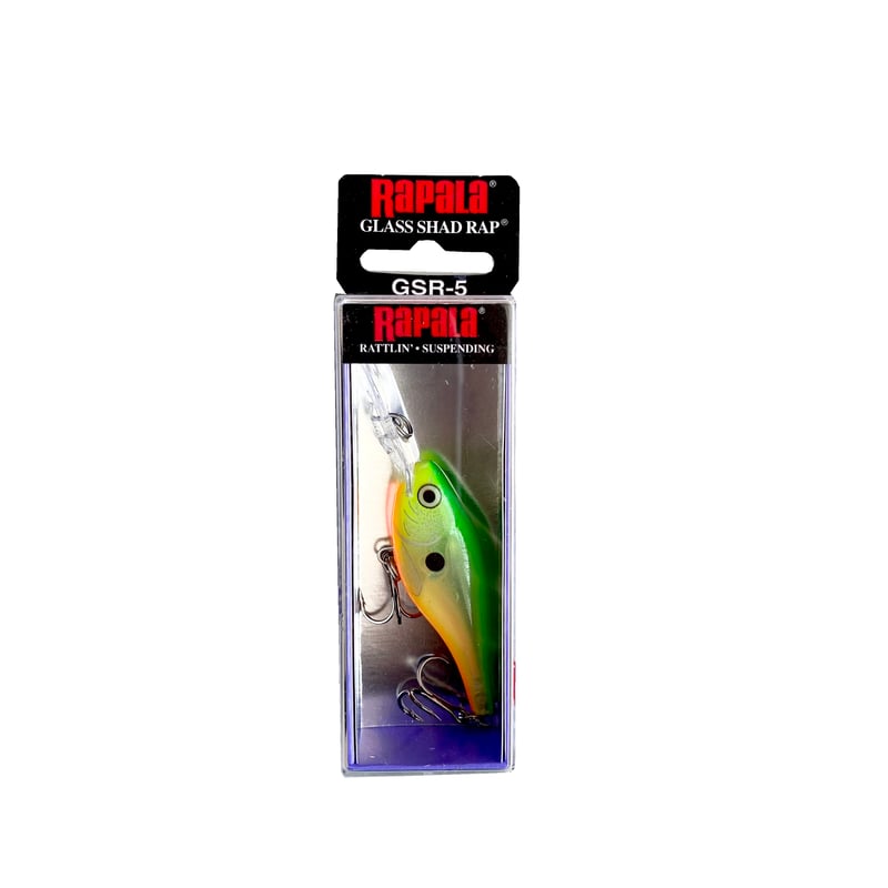 GSR5 GLASS SHAD RAP (グラス シャッドラップ) | Rapala-e-shop GSR5 GLASS SHAD RAP (グラス シャッドラップ) | Rapala-e-shop
