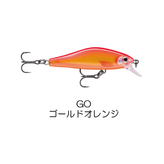 トップブリッジARAPIMA NARROW GG-SHAD ゴールド ルアー トップ