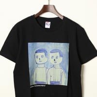 はじまりとおわりＴシャツ（黒）