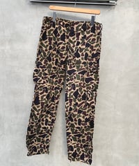 1960s-1970s, Outdoor cotton camouflage pants.