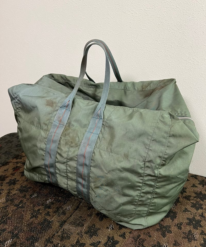 us navy パラシュートトラベリングバッグ ヴィンテージ ミリタリー 40年代 40s アメリカ軍 米軍 カーキ PARACHUTE TRAVELING BAG
