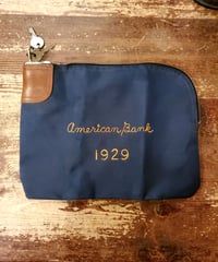 【 ~1940s AMERICAN BANK 】Money bag.
