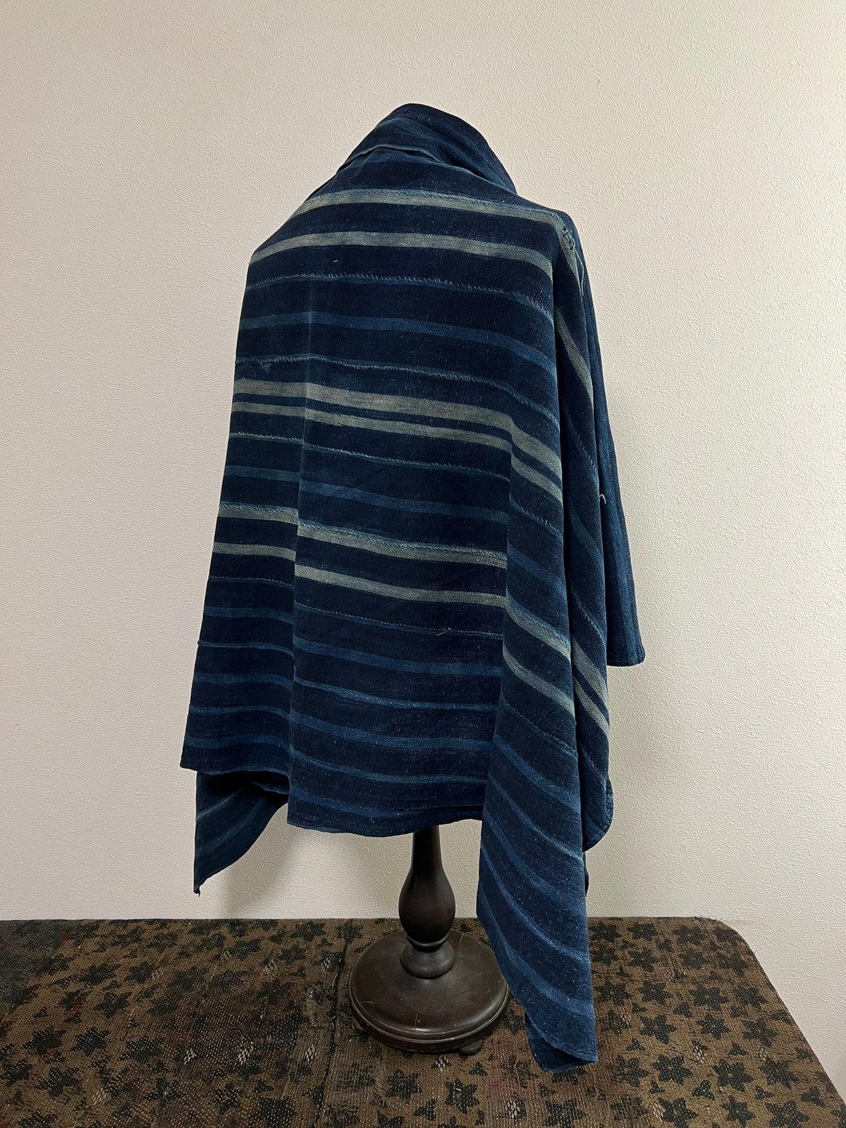 Striped indigo fabric From 