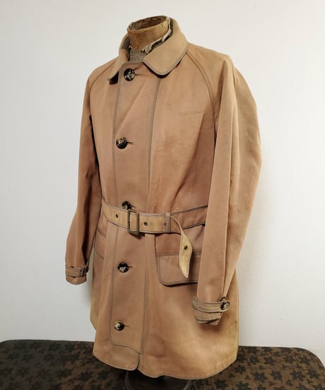 【 Old GANNEX 】British rubber cotton raincoat.