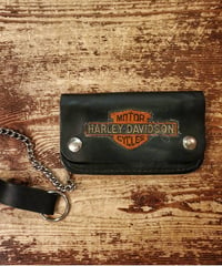 【 ~1960s  Harley Davidson 】 Leather wallet.