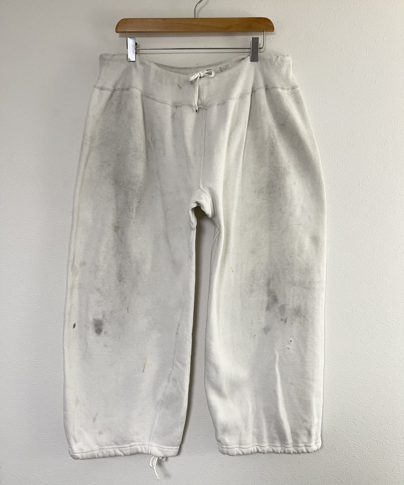 1940s~1950s Training sweatpants with stencils.