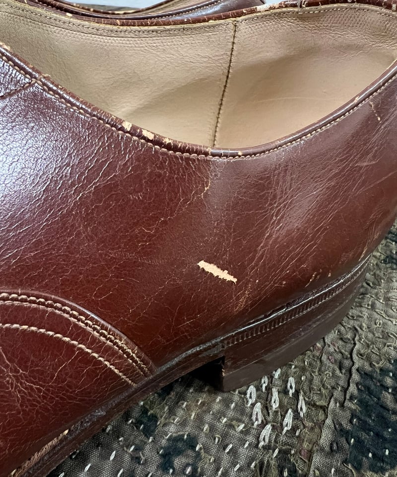 roblee ドレスシューズ FLORSHEIM】THE STRATFORDのような形の80年代【ROBLEE】WINGTIP