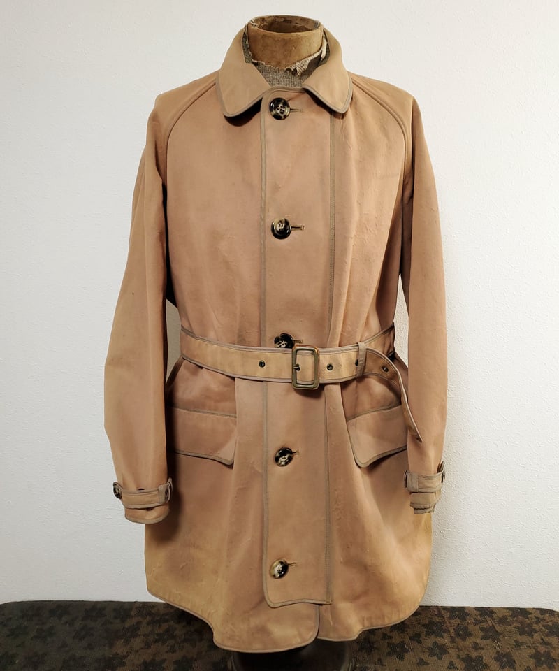 Old GANNEX 】British rubber cotton raincoat. |...