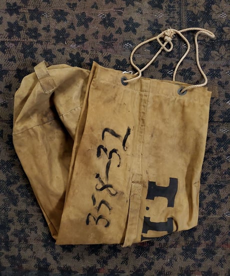 【 1900s~1910s  W.M.H Hoegee Co. 】Canvas bag.