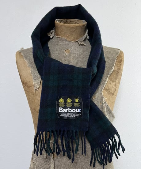 "Barbour"  Wool Scarf.