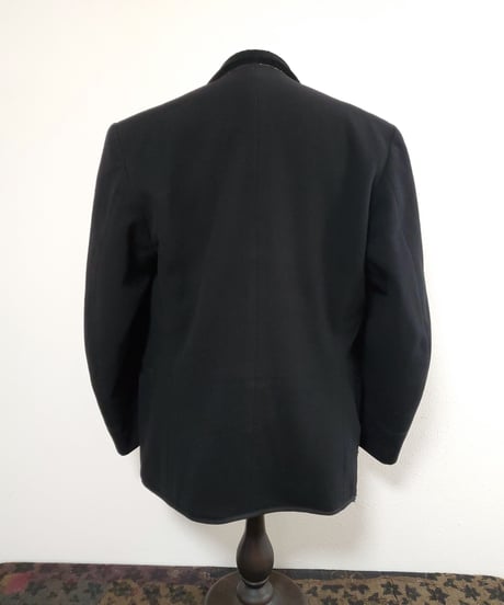 Mid-20th c,  Dutch double-breasted wool coat.