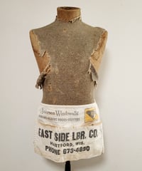 【 EAST SIDE LBR, CO. 】Canvas apron.