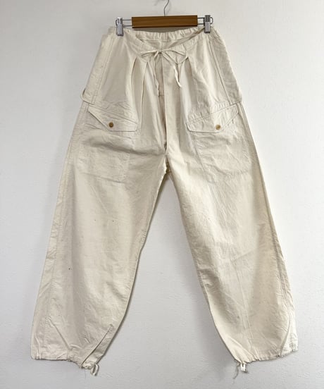 Mid-20th century French army overpants.  ( Dead Stock )