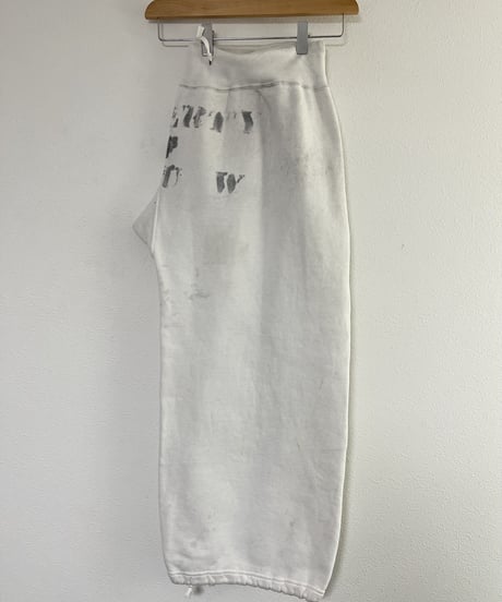 1940s~1950s Training sweatpants with stencils.