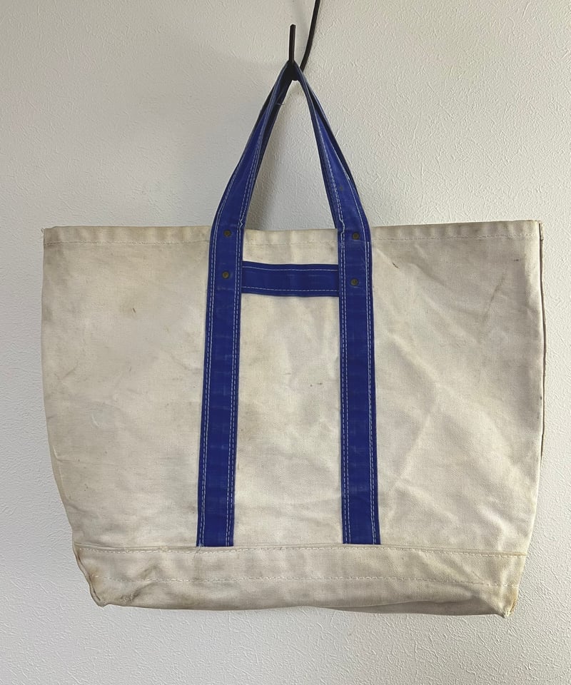 Around the 1940s Blue handle canvas tool bag. | Around the 1940s Blue handle canvas tool bag. |