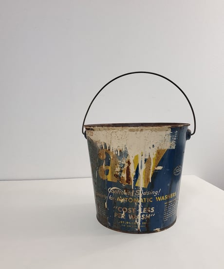 1950s~1960s  American vintage metal bucket.