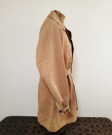 【 Old GANNEX 】British rubber cotton raincoat.
